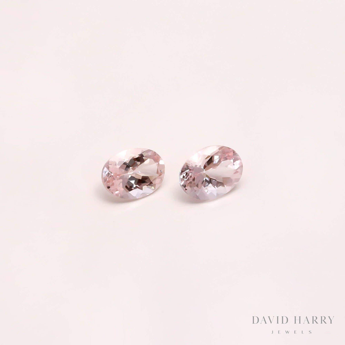 David Harry Jewels 2.25ct Pink Morganite Pair