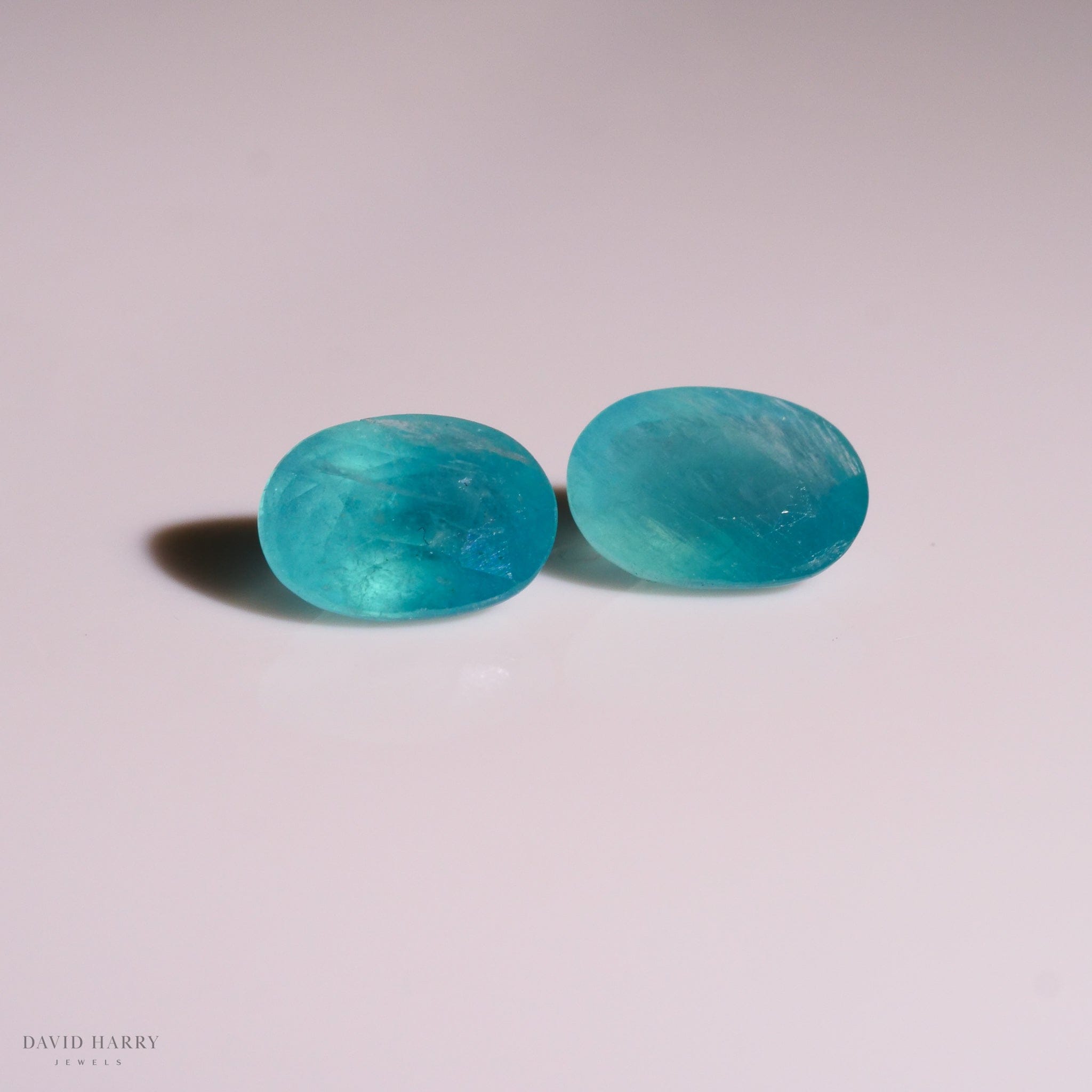 David Harry Jewels 2.55ct Tranomaro Grandidierite Pair