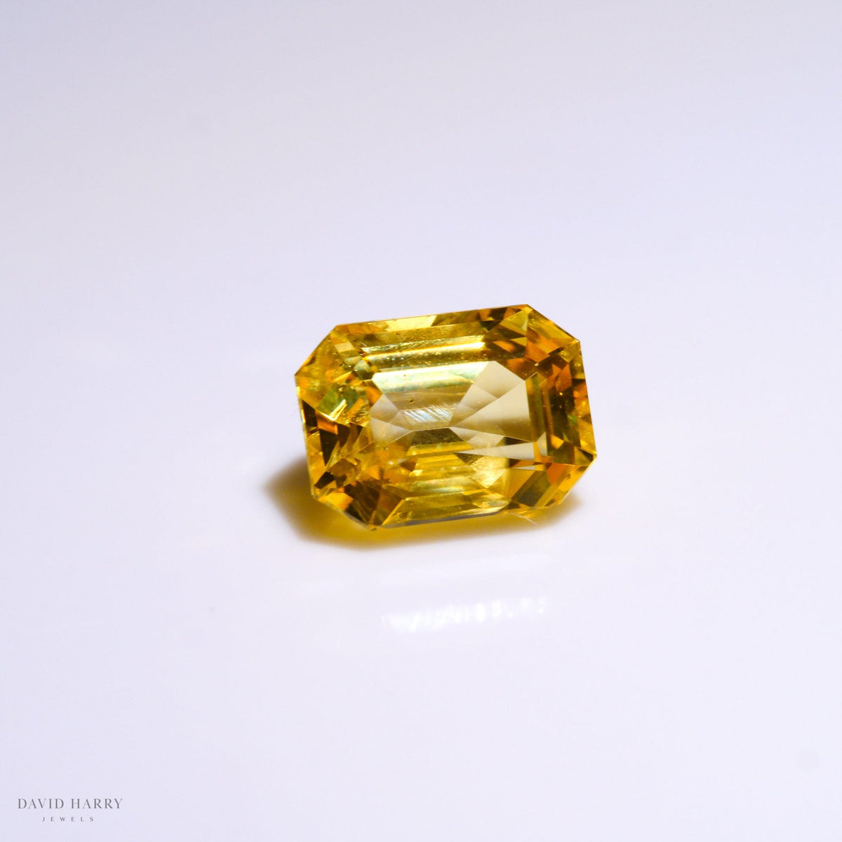 David Harry Jewels 2.79ct Unheated Ceylon Yellow Sapphire