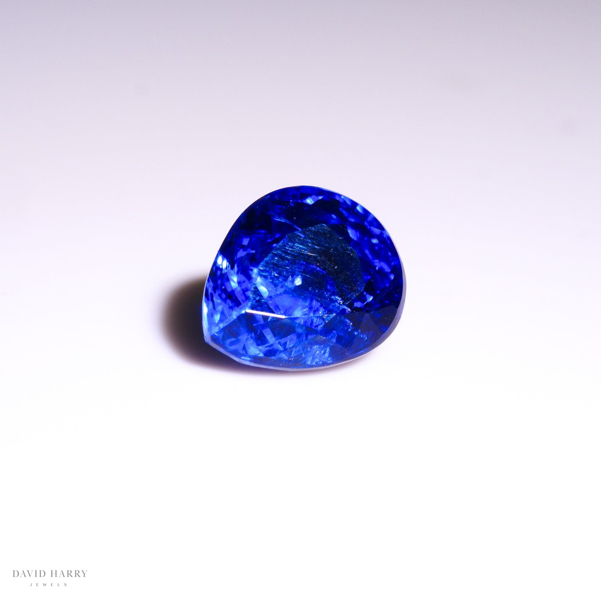 David Harry Jewels 3.23ct Kashmir Kyanite Pear