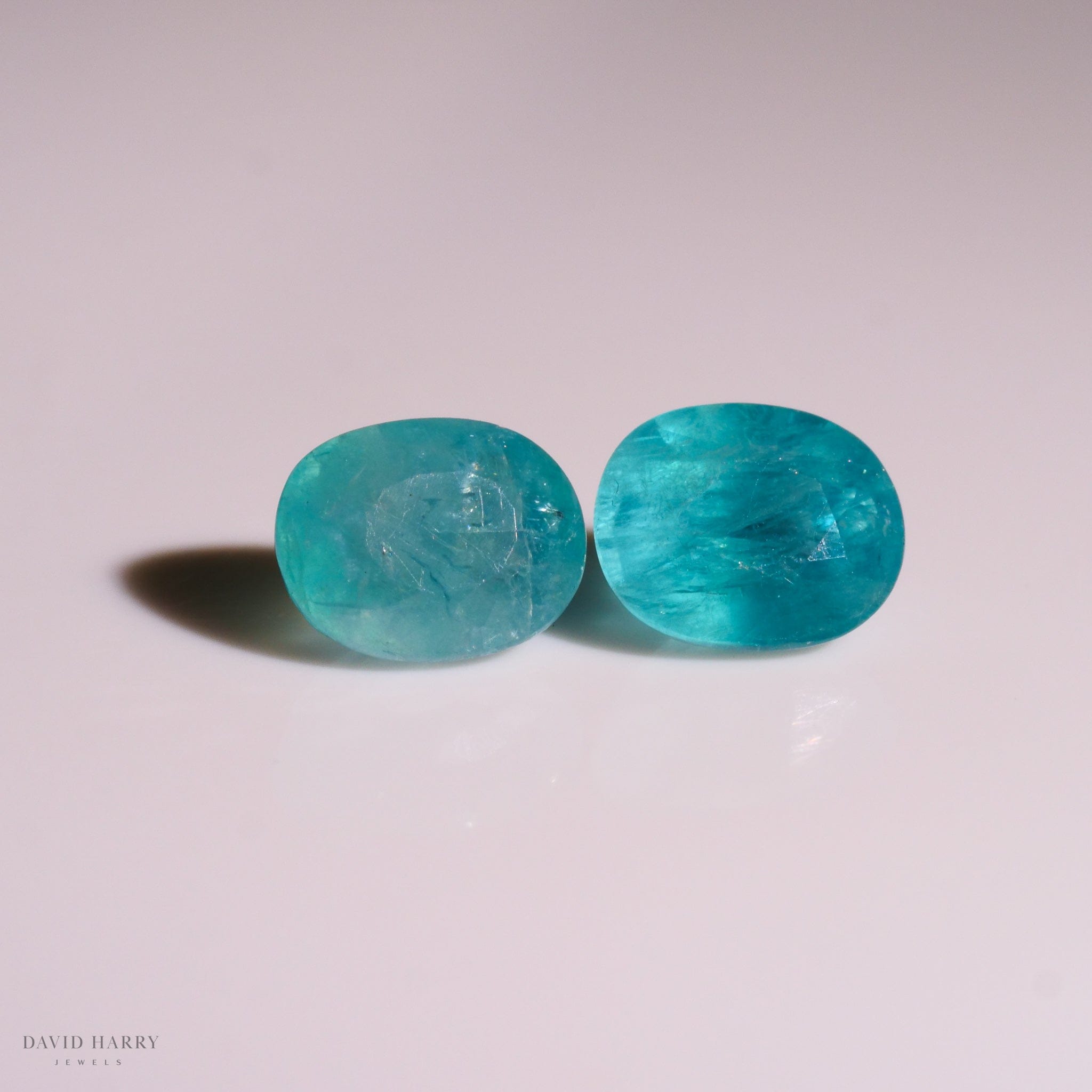 David Harry Jewels 3.75ct Tranomaro Grandidierite Pair