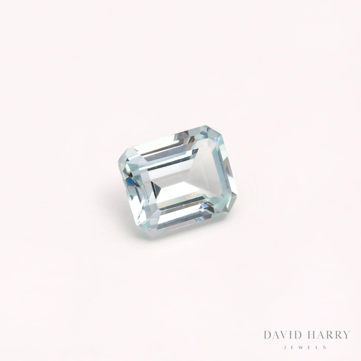 David Harry Jewels 4.18ct Blue Aquamarine