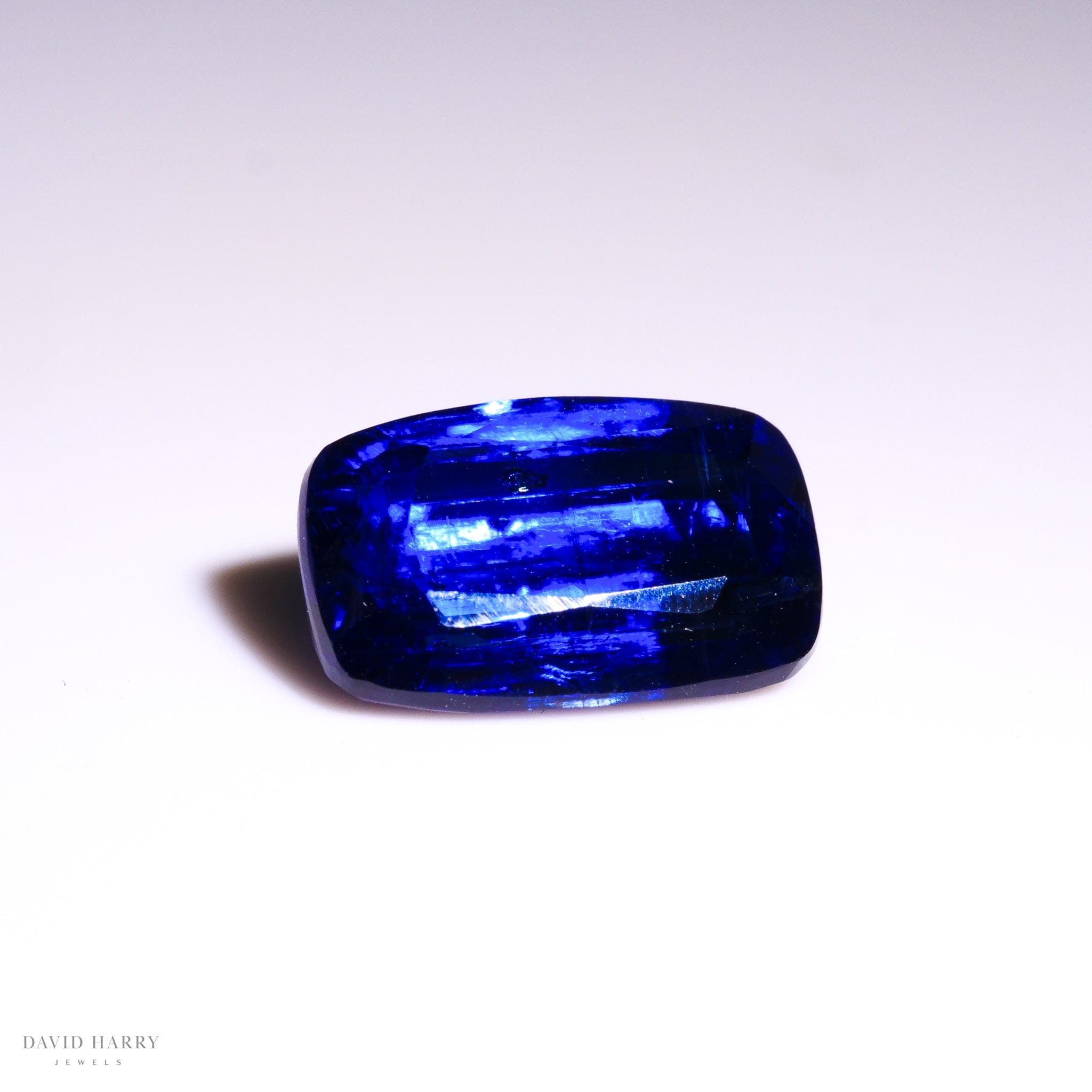David Harry Jewels 4.72ct Kashmir Kyanite Cushion