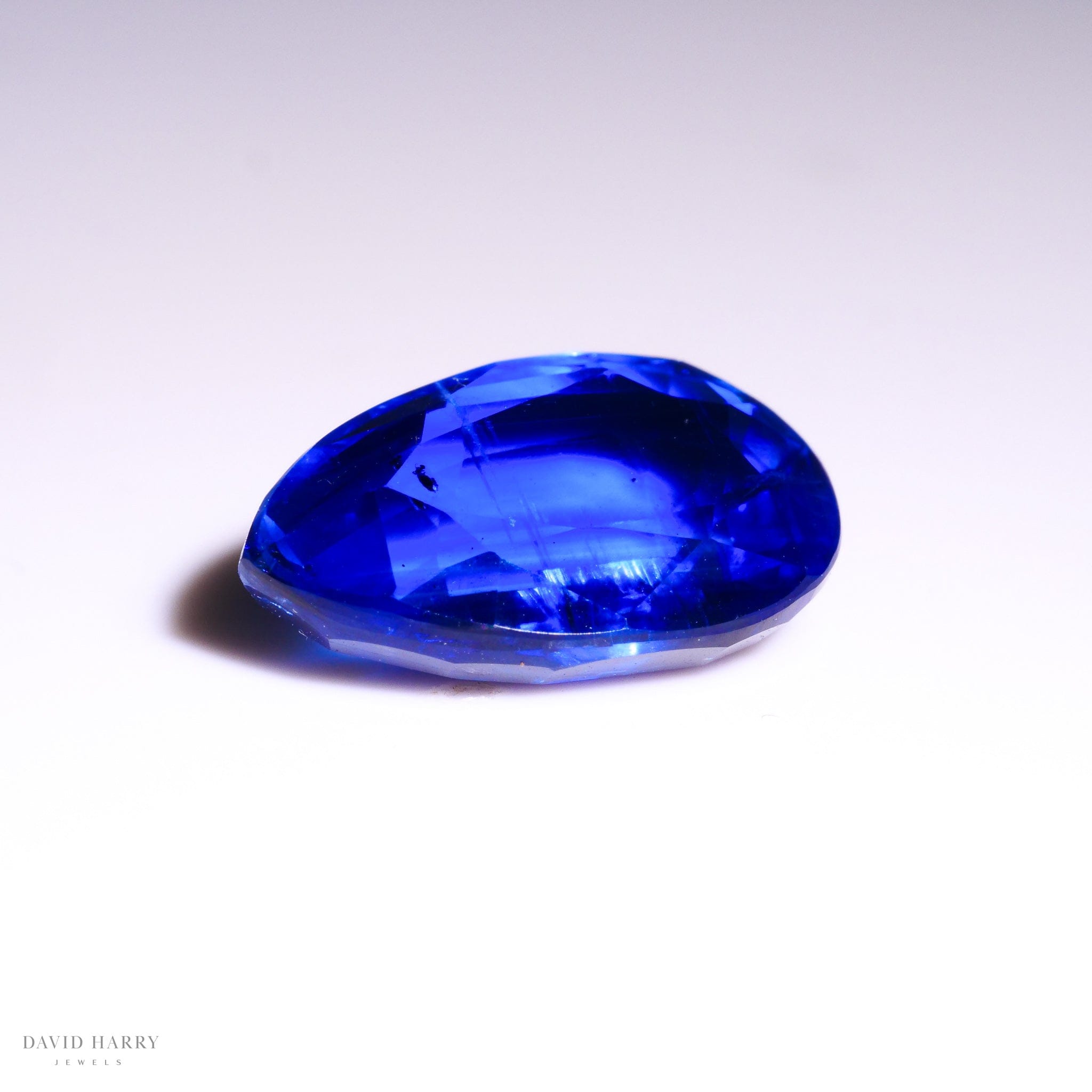David Harry Jewels 6.08ct Kashmir Kyanite Pear