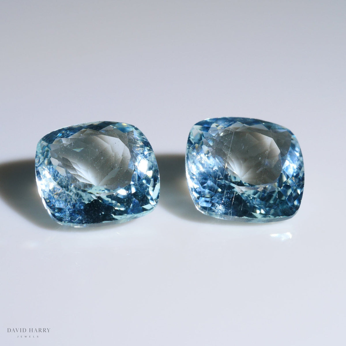7.41ct Aquamarine Pair