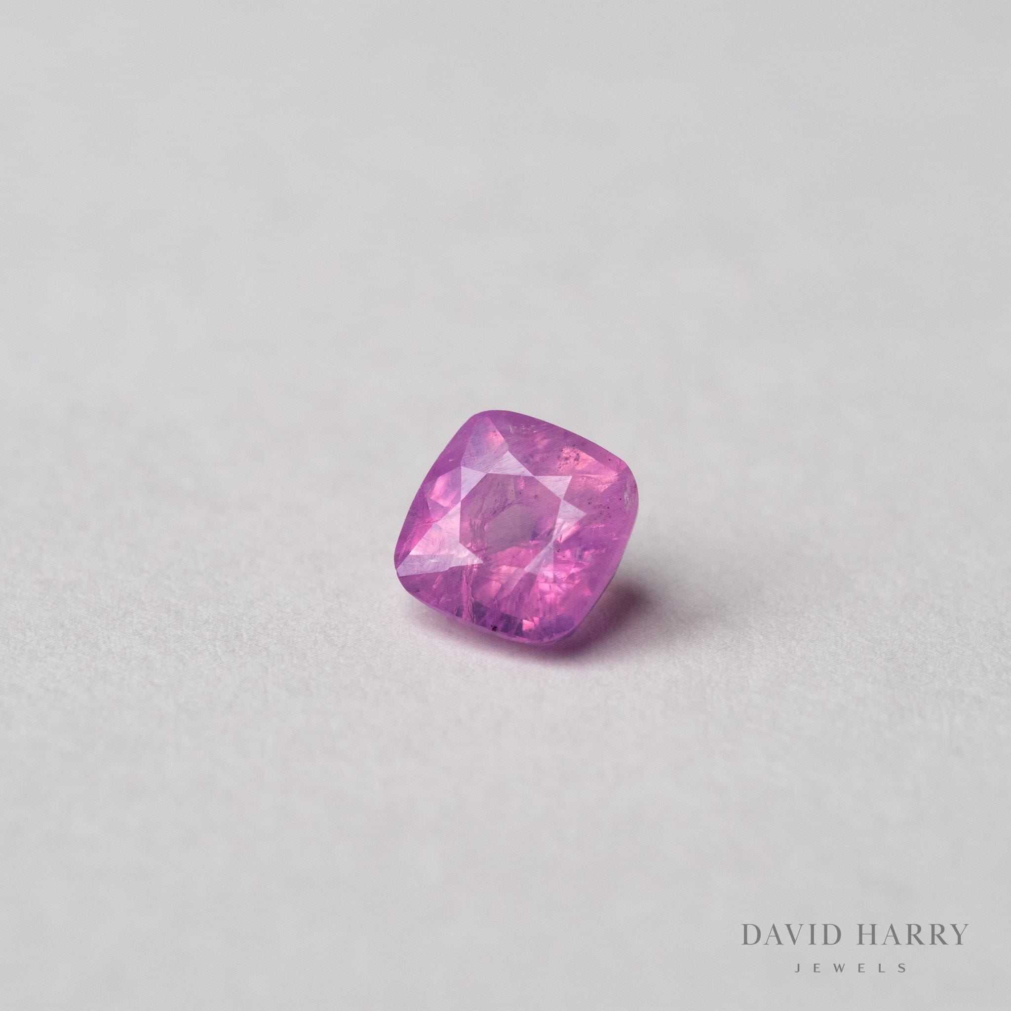 David Harry Jewels Certified No heat 1.63ct Kashmir Padparadscha Sapphire