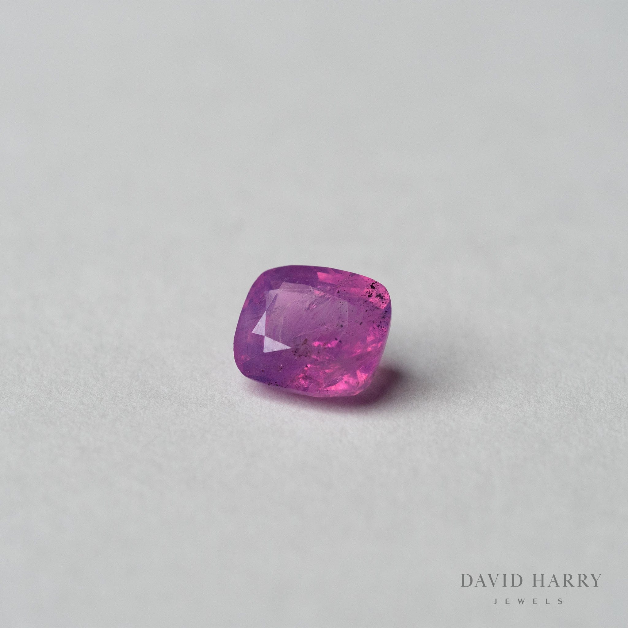 David Harry Jewels Certified No heat 2.45ct Kashmir Padparadscha Sapphire
