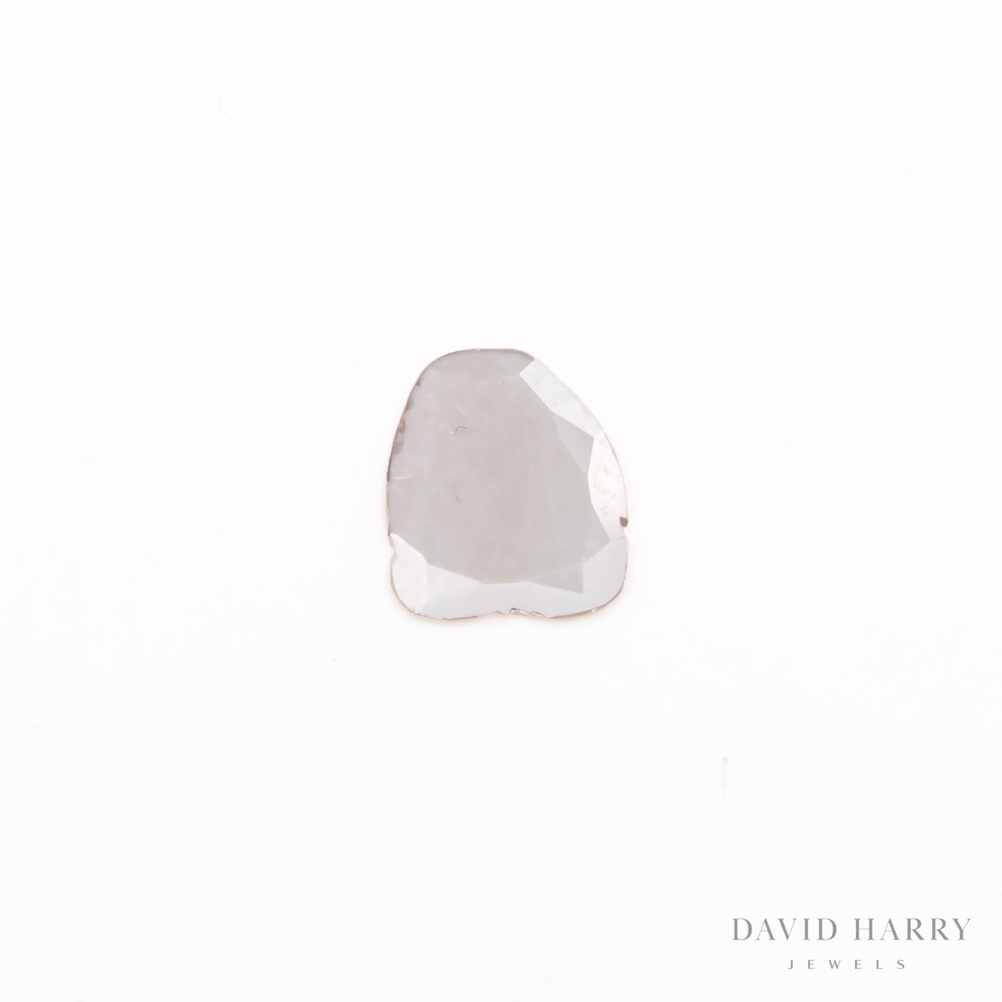 David Harry Jewels Syndicate-grade Polki Diamond - cushion c. 9mm (approx weight 0.9ct)