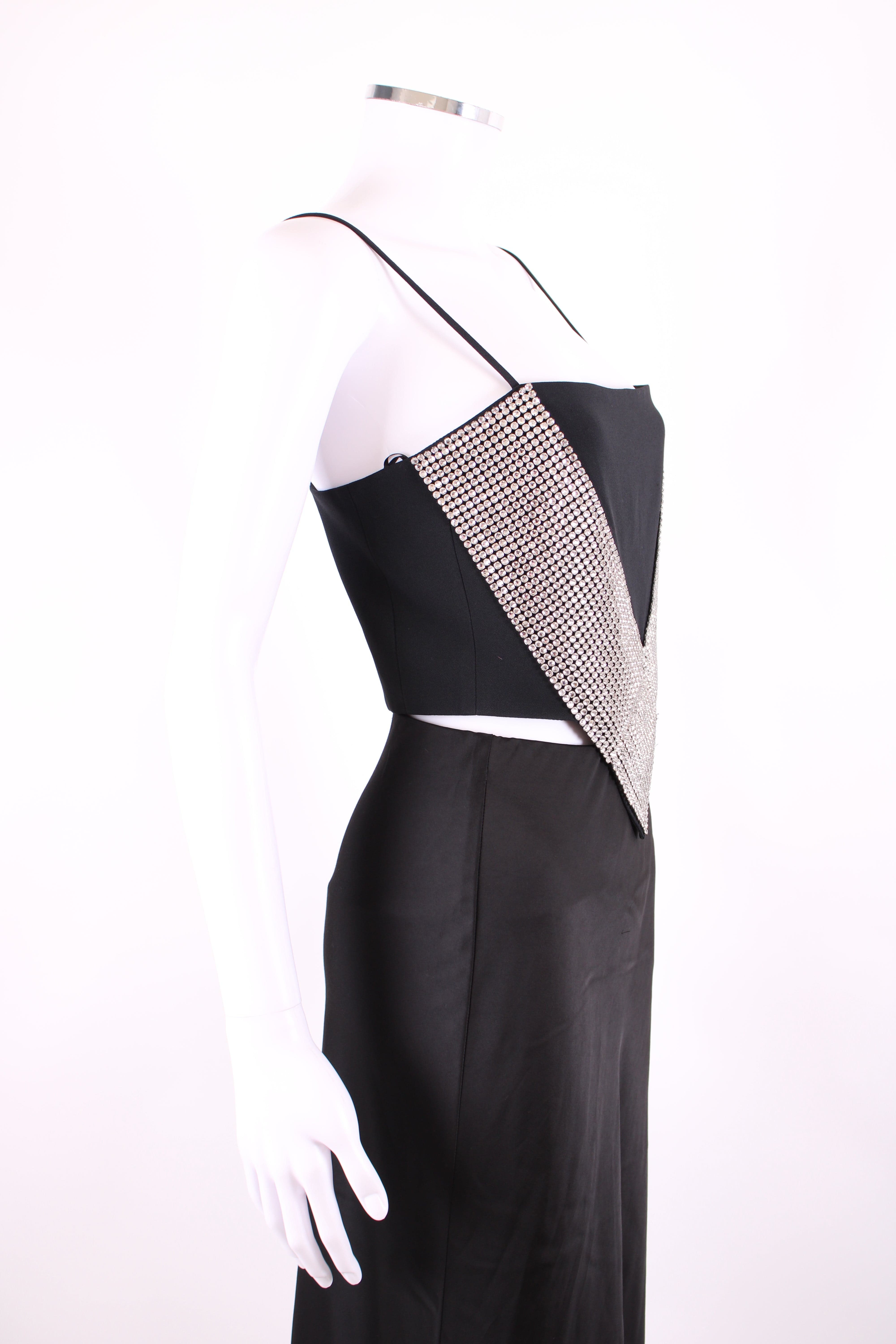 David Koma Black David Koma Crystal Embellished Top, 12