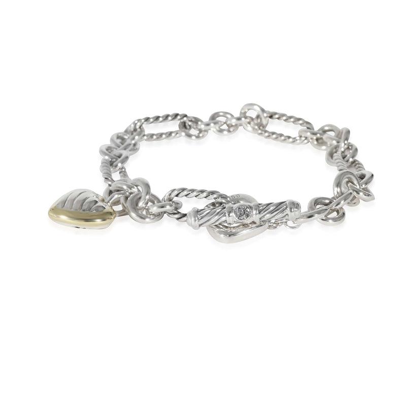 Curb Chain Angular Link ID Bracelet in Sterling Silver by David Yurman |  Diamond Cellar