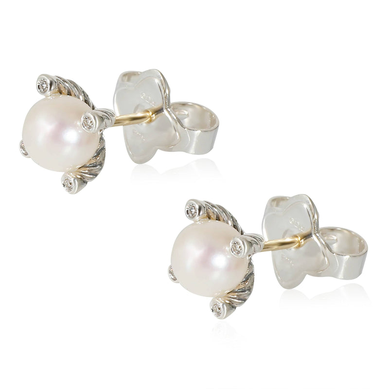 Yurman hot sale pearl earrings