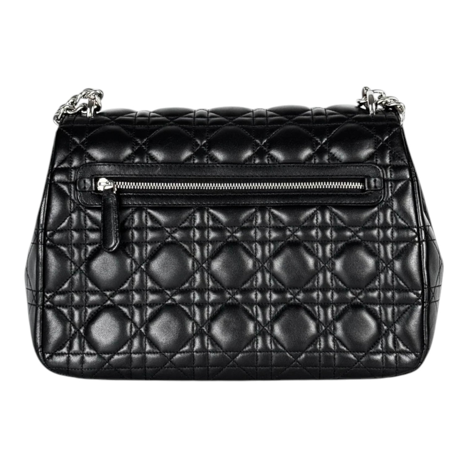 Dior Miss Dior Black Bag with Cannage Stitching