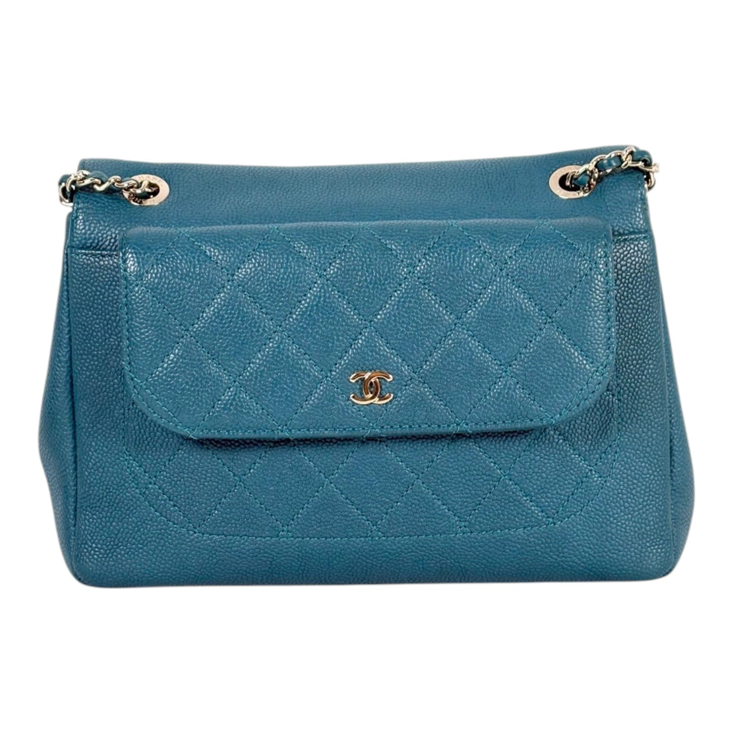 Chanel Multi Pouching Flap Bag in Caviar