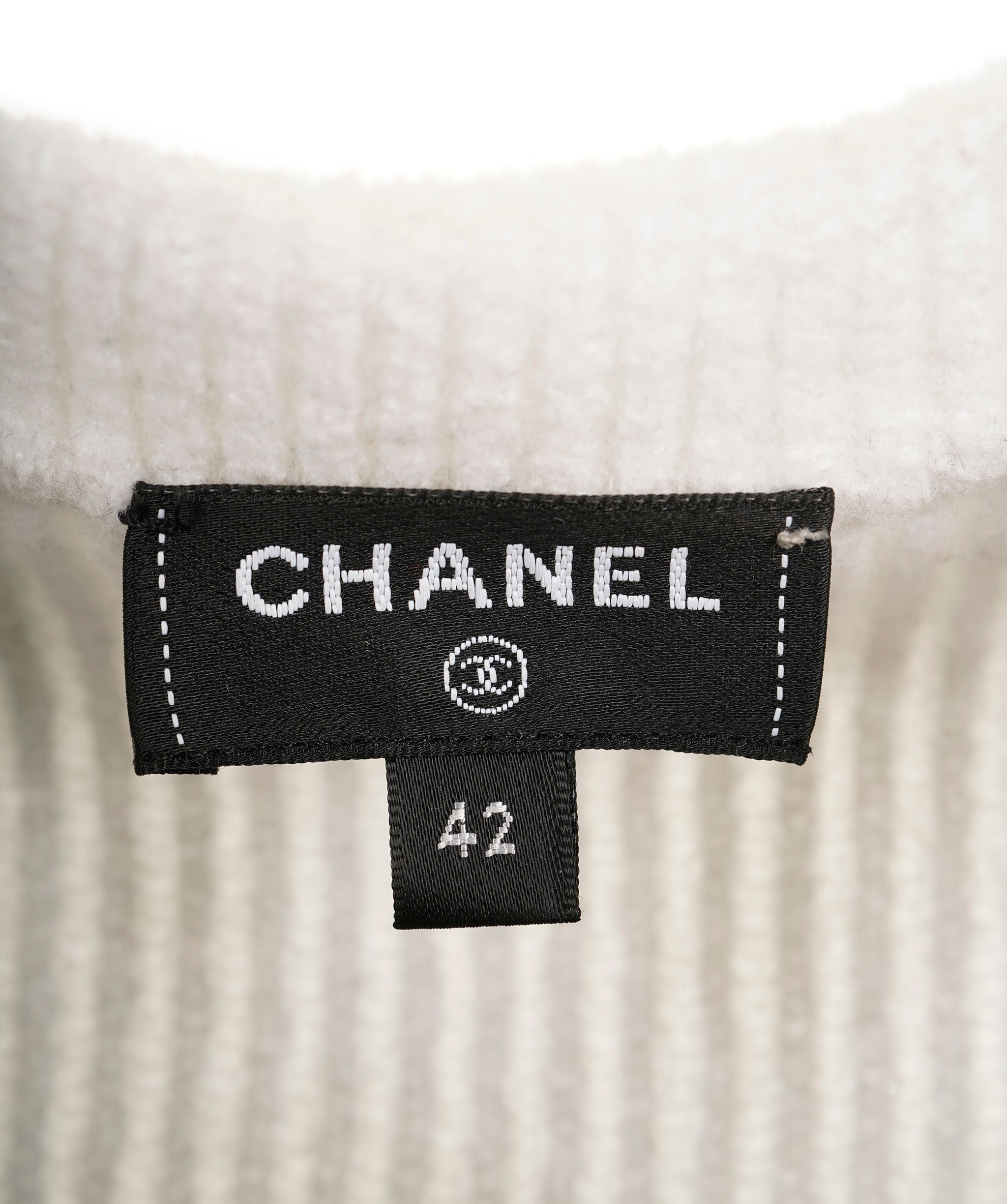 DESIGNER_Chanel Chanel Blue and Cream Crewneck jumper ALL0473