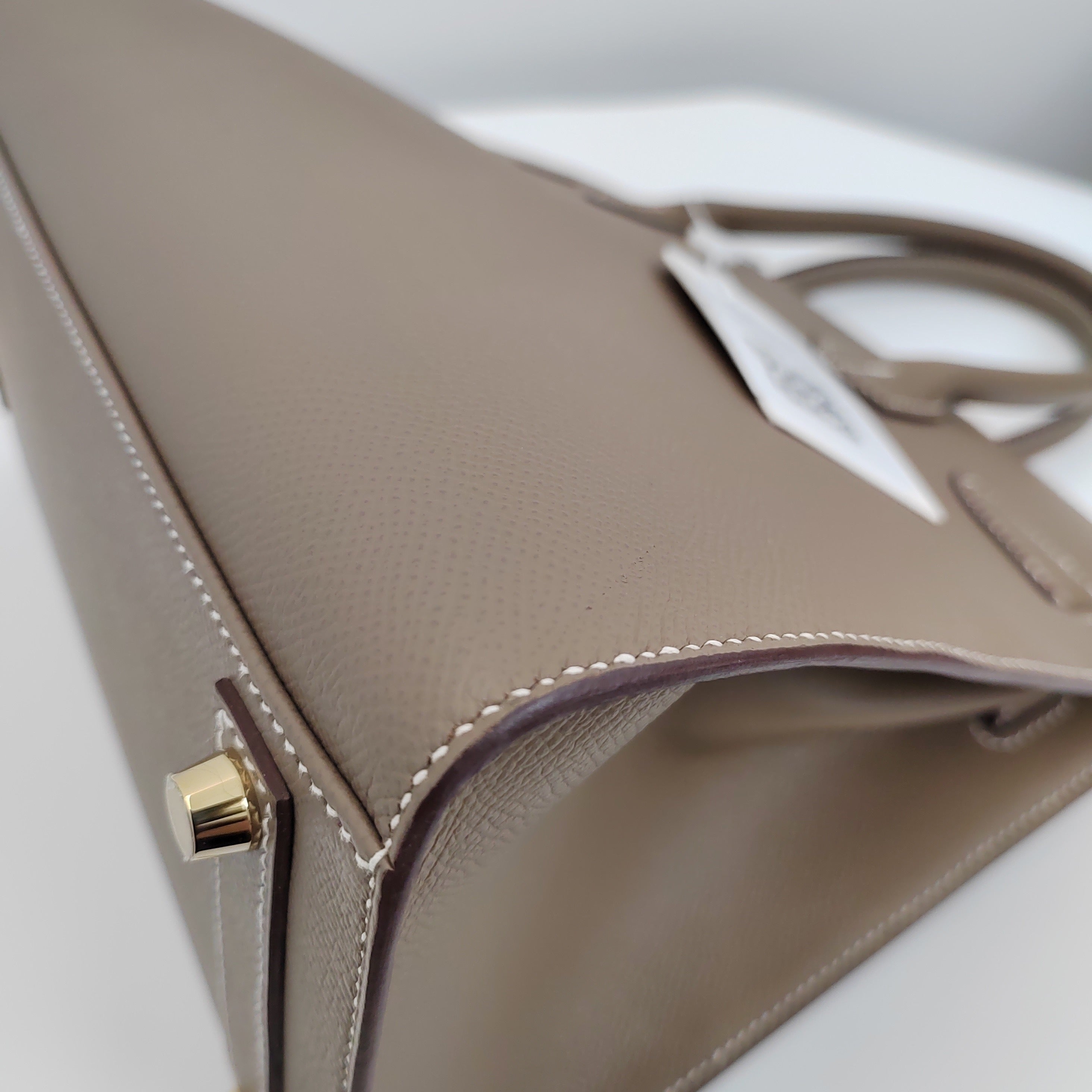 Hermès Birkin 30 Etoupe Epsom Leather  GHW -Stamp Z