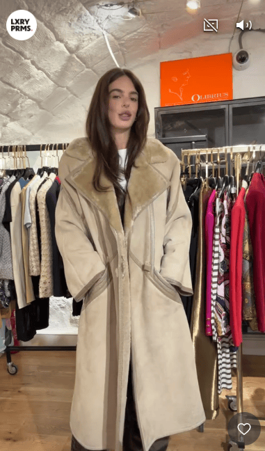 DIOR Christian Dior shearling AGC3438