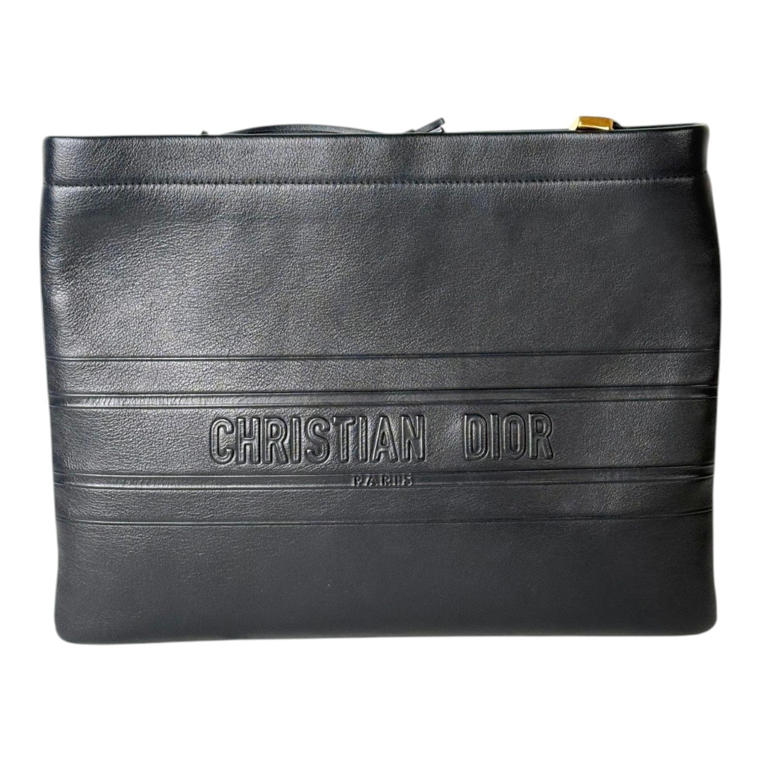 Dior Dior Black Zip Clutch Bag