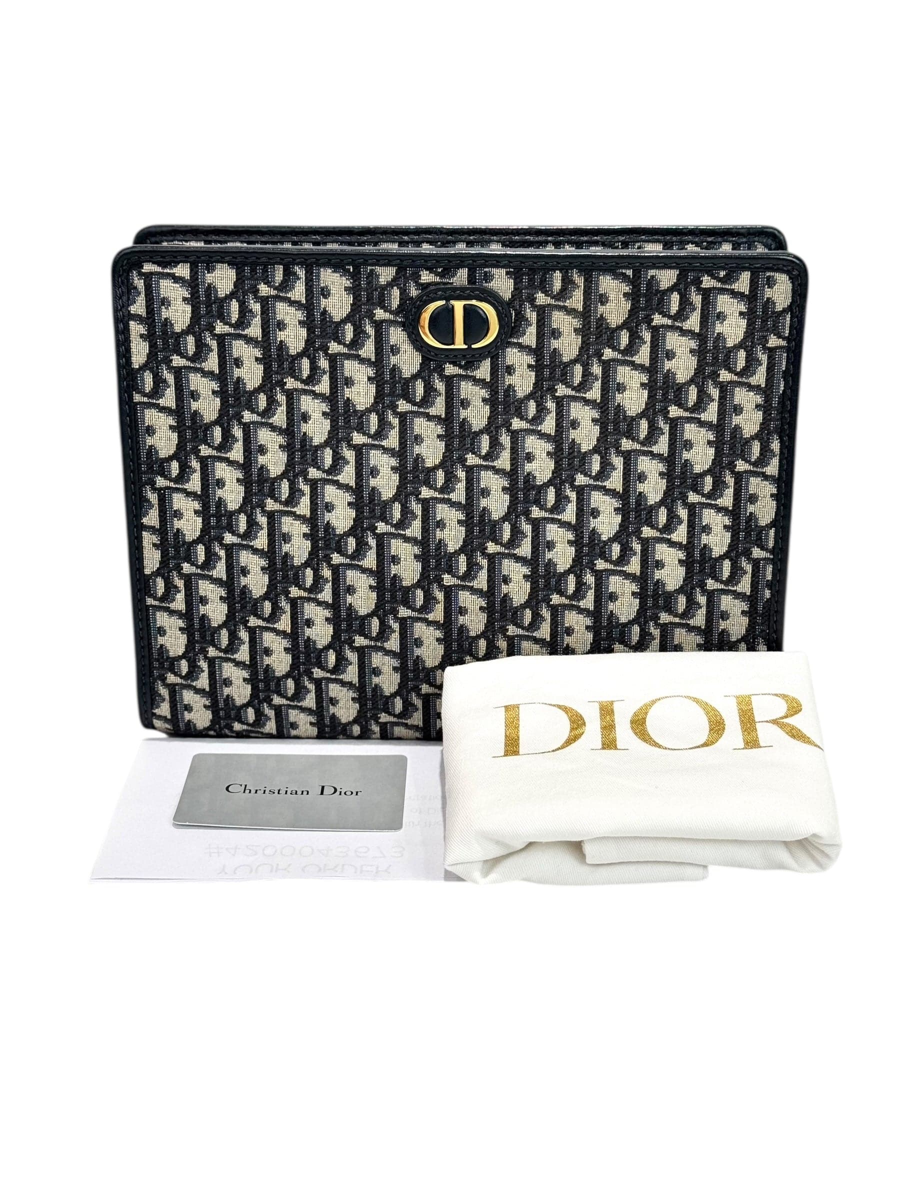 Dior Dior Blue Oblique Crossbody Bag