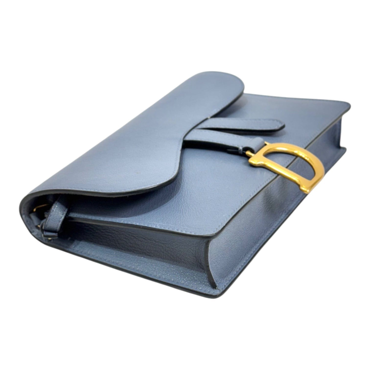 Dior Dior Blue Strap Saddle Bag