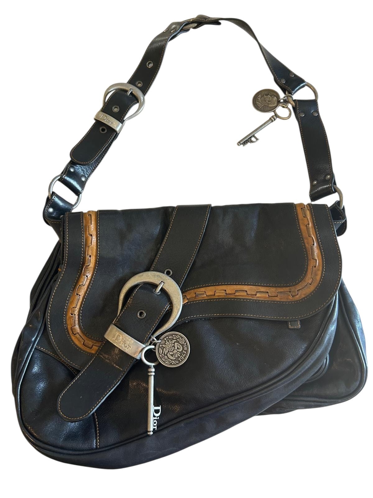 Dior Dior Gaucho Saddle Bag