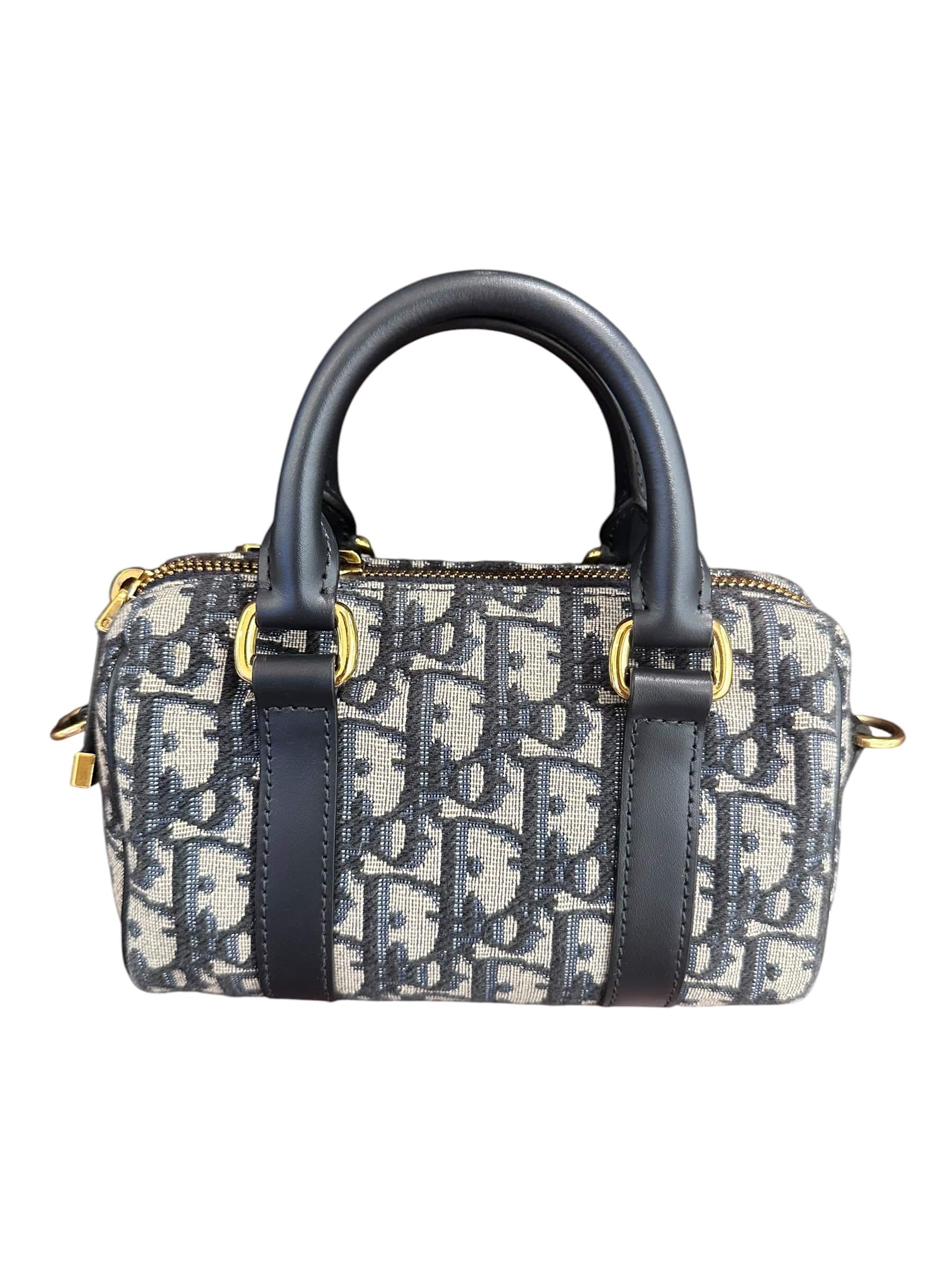Dior Dior Groove 17 In Oblique & Leather Bag