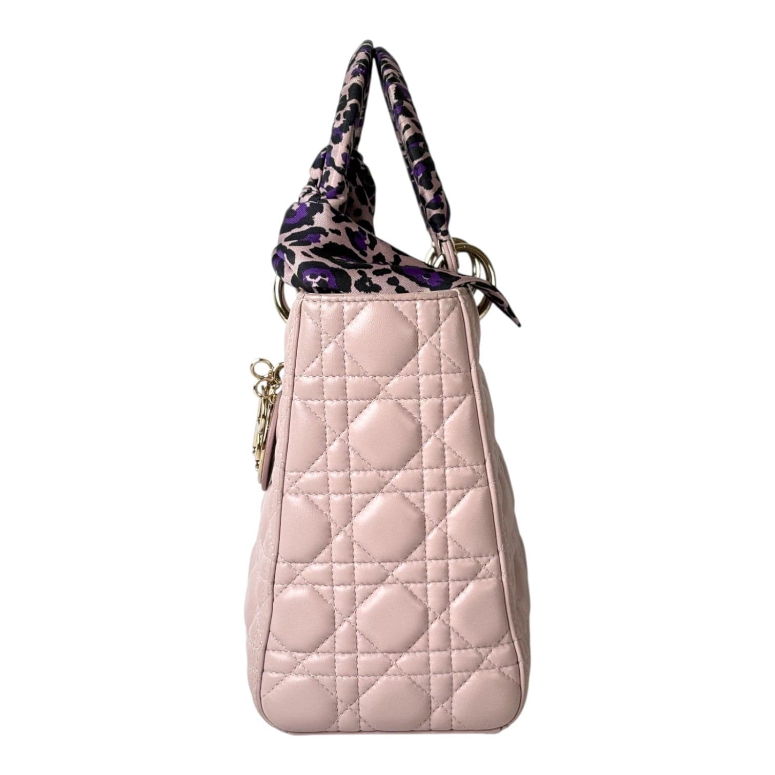Dior Dior Lady Dior Bag Medium Nude Pink