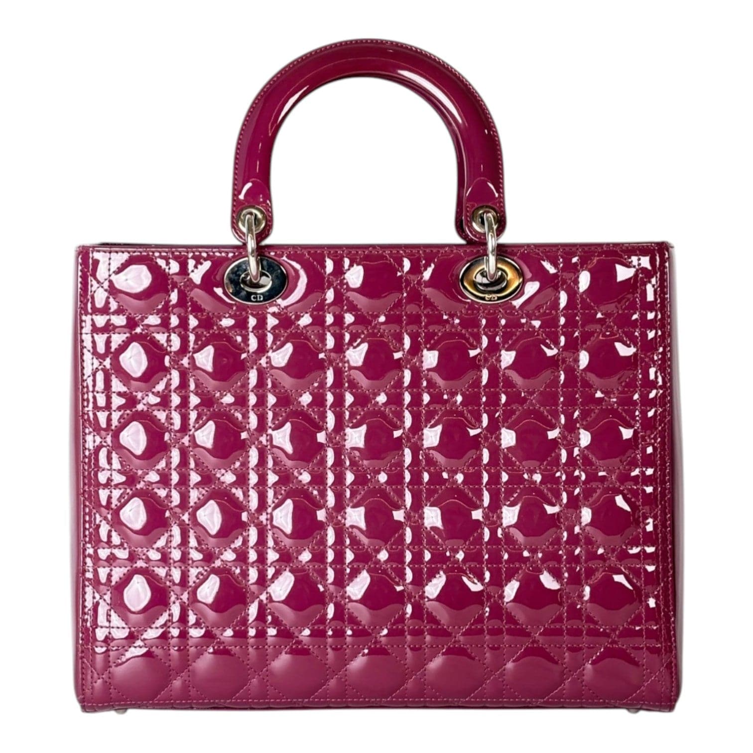 Dior Dior Lady Dior Large Rose Pink Bag