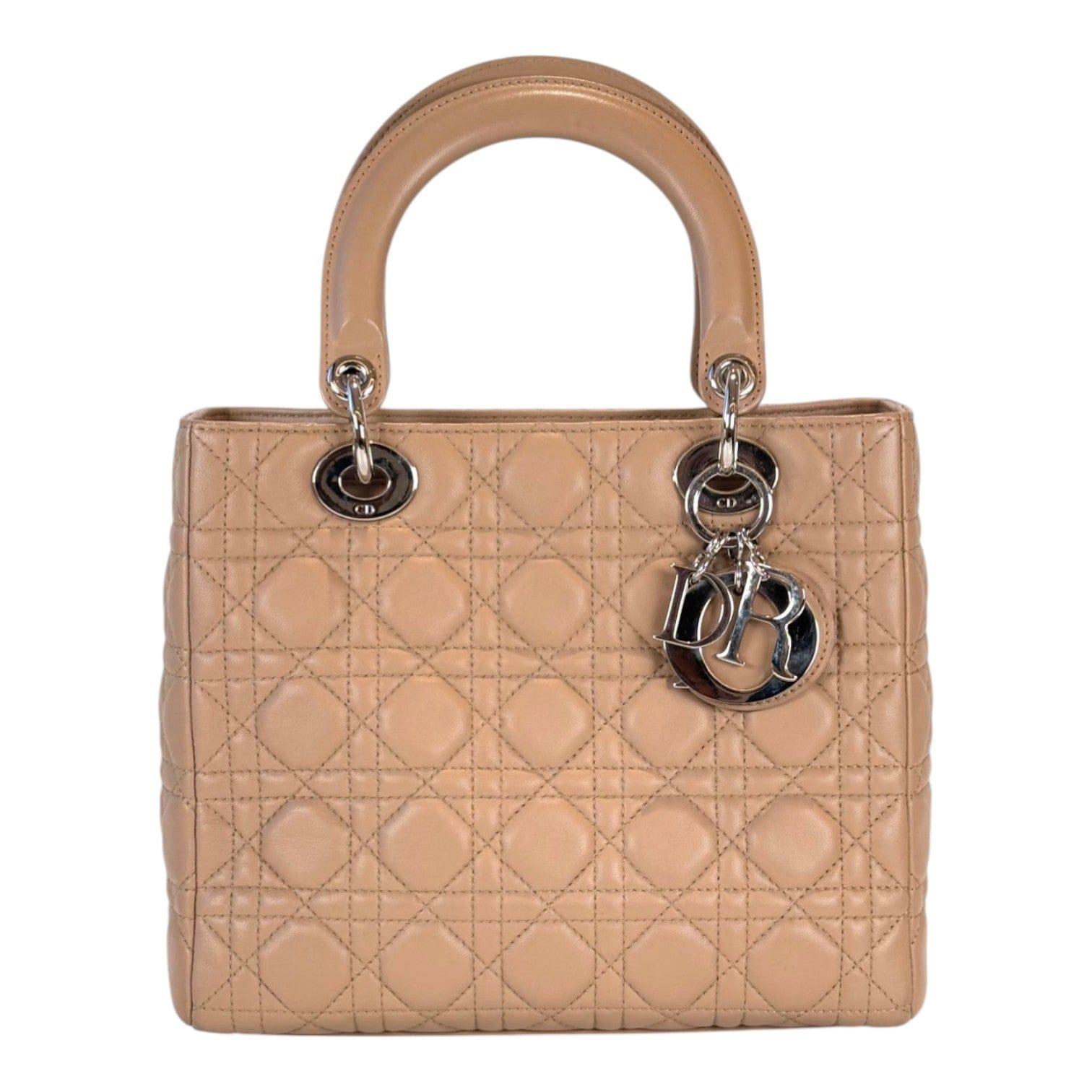 Dior Dior Lady Dior Medium Nude Bag