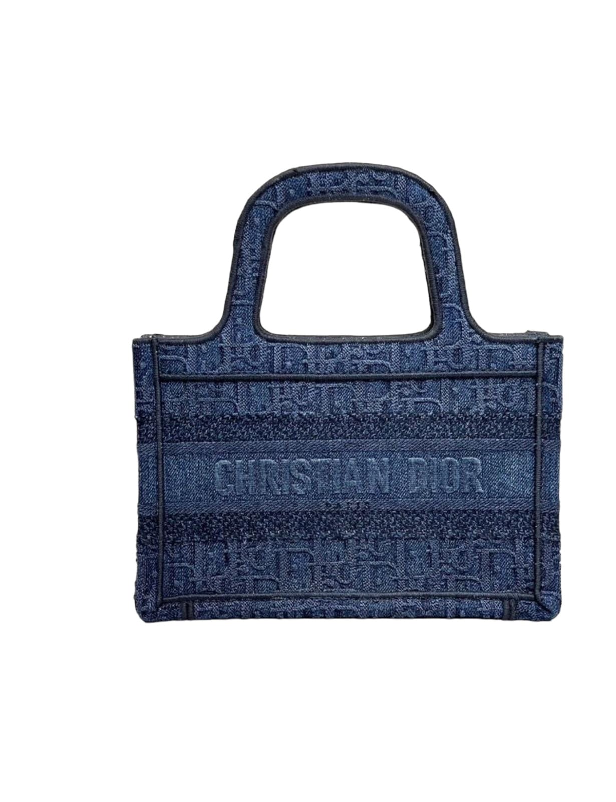 Dior Dior Mini Blue Book Tote