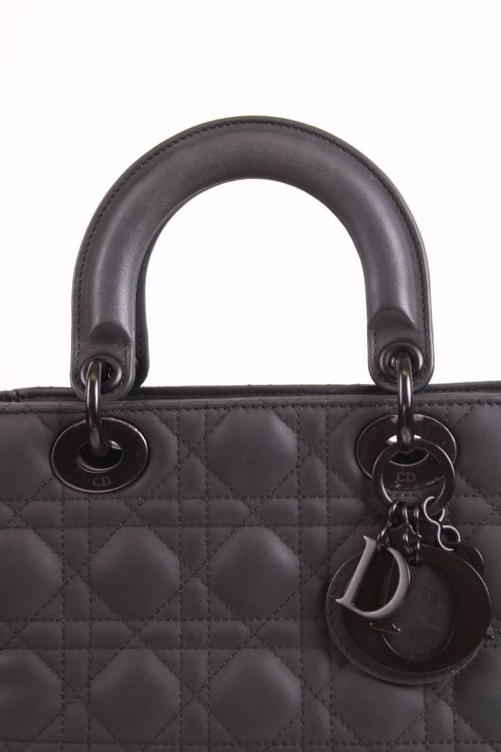 Dior Dior Mini lady dior matte black