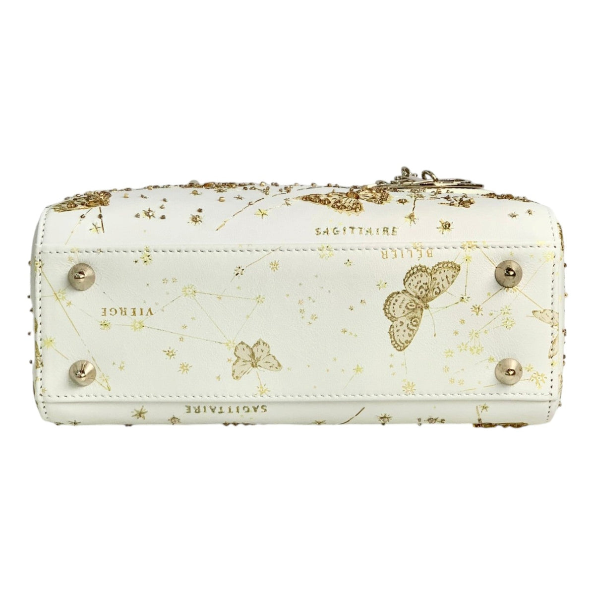 Dior Dior Small Lady Dior Bag with Gold Butterfly Zodiac - Limited Edition
