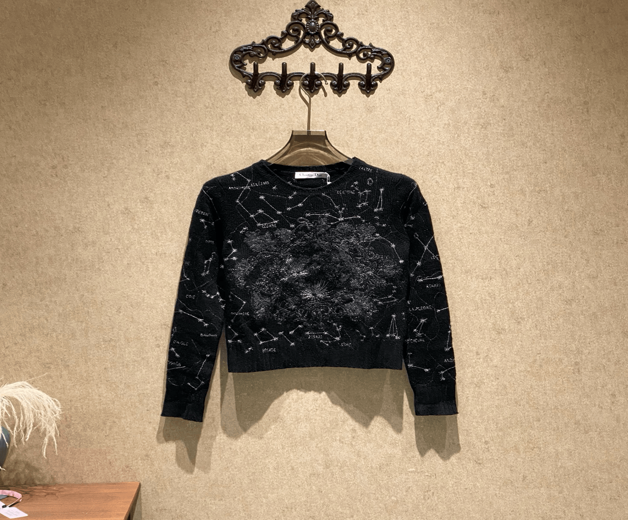 Dior Dior Wool Sweater with Starry Sky Embroidery / Size 34 / 99% New / 39935 SGC39935
