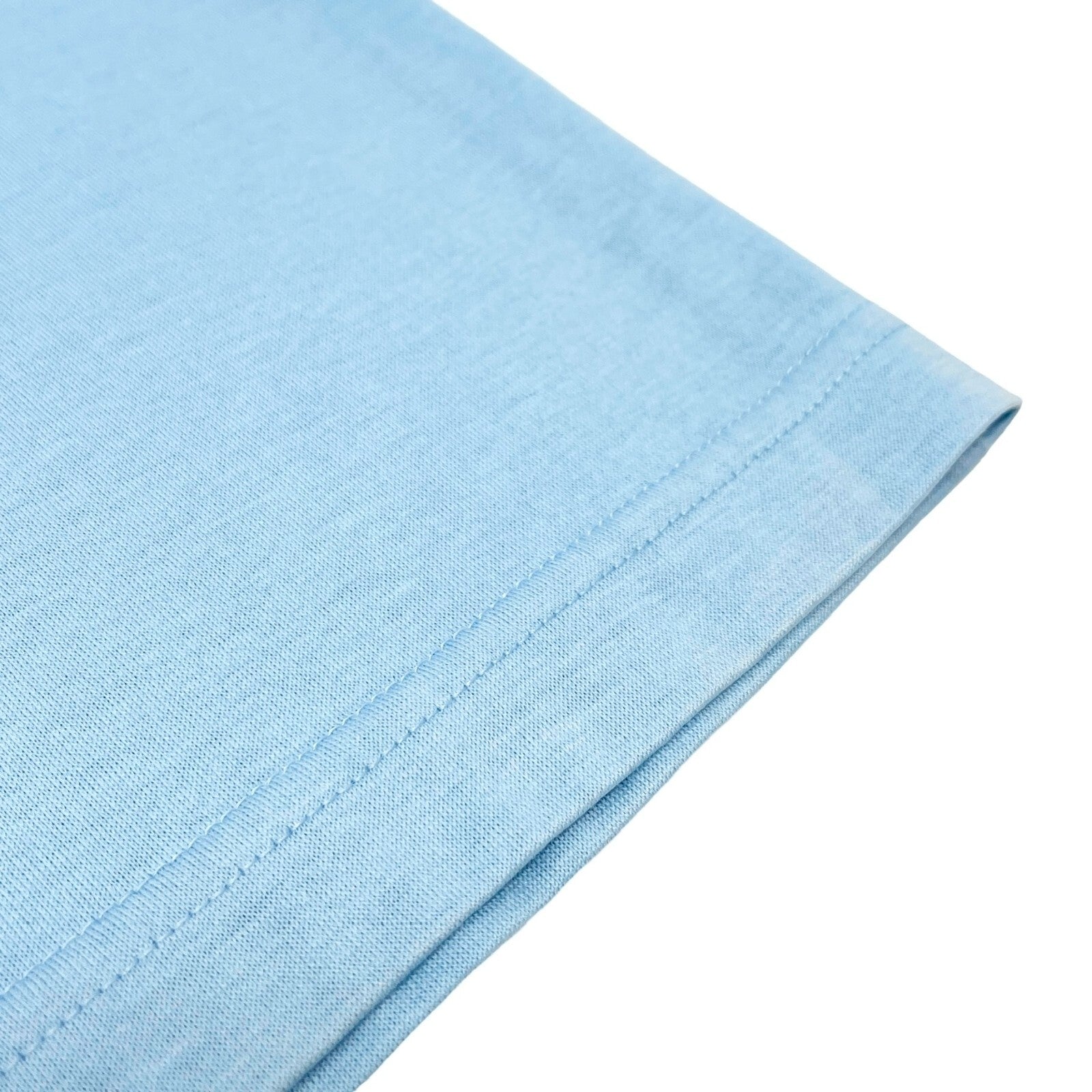 DIOR Christian Dior Sports Vintage Big Logo T-shirt #M Top Light Blue Cotton RankAB