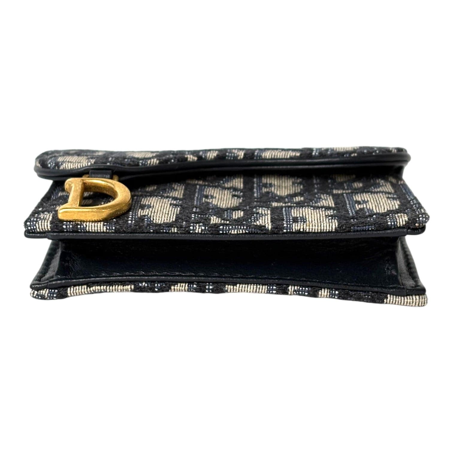 Dior Dior Saddle Card Holder Wallet