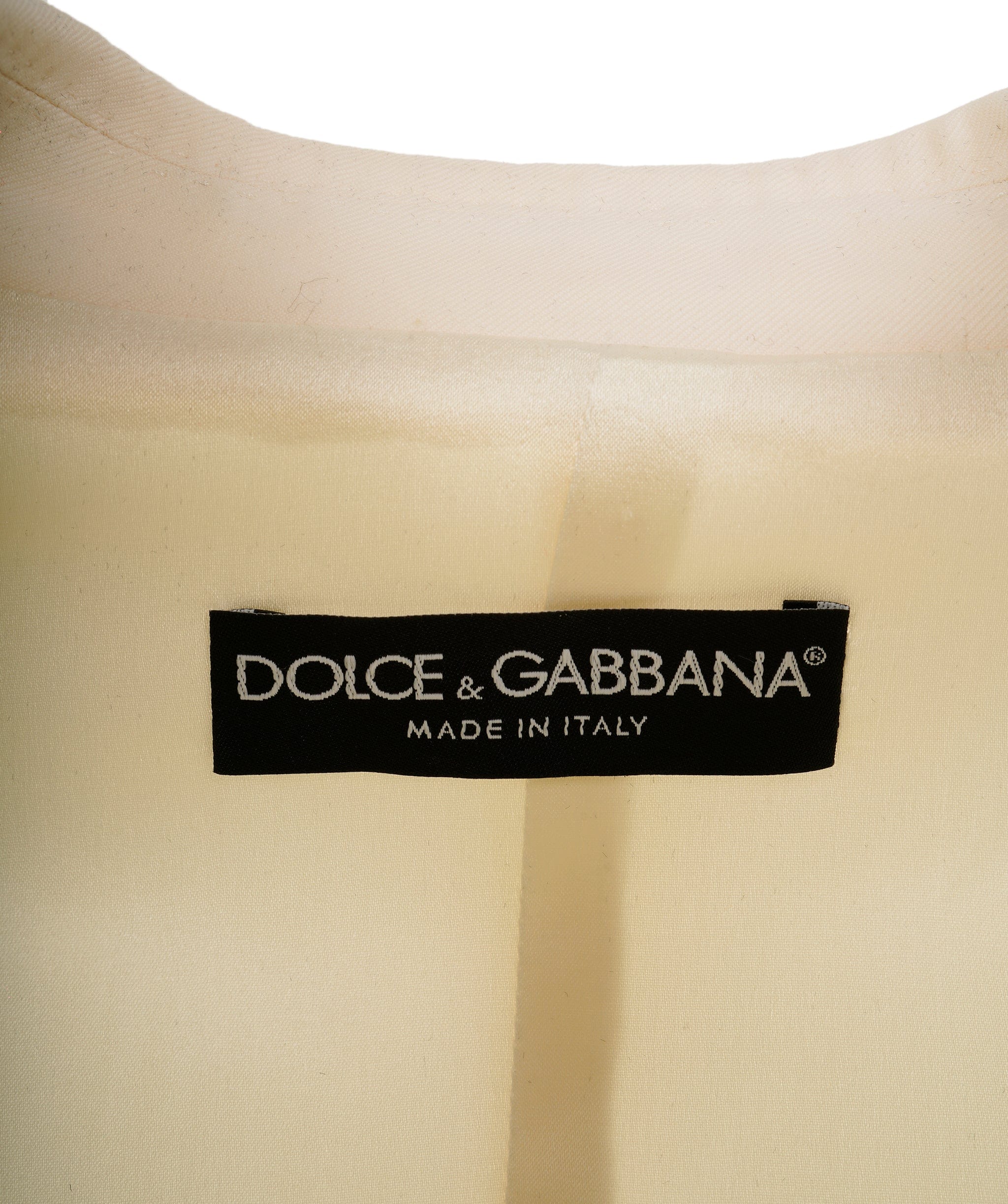Dolce & Gabbana D&G white blazer IT38 AVC1333