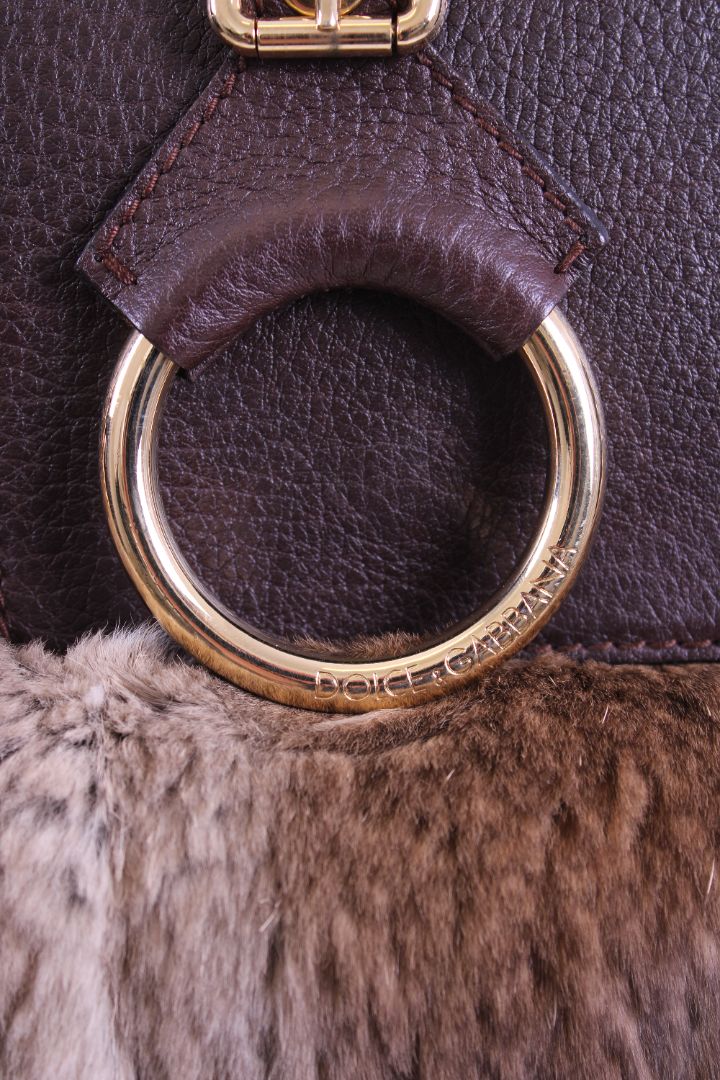 Dolce & Gabbana Dolce & Gabbana Bag brown fur