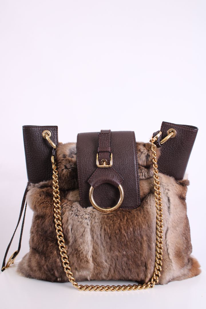 Dolce & Gabbana Dolce & Gabbana Bag brown fur