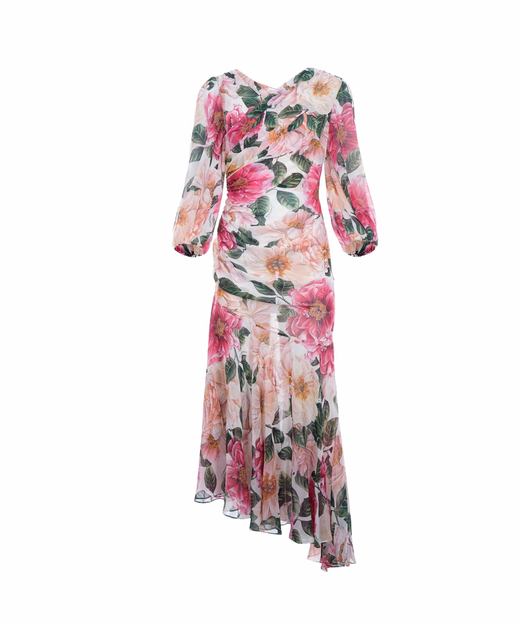 Dolce & Gabbana Dolce and Gabanna Floral Midi Length Dress ALC2688