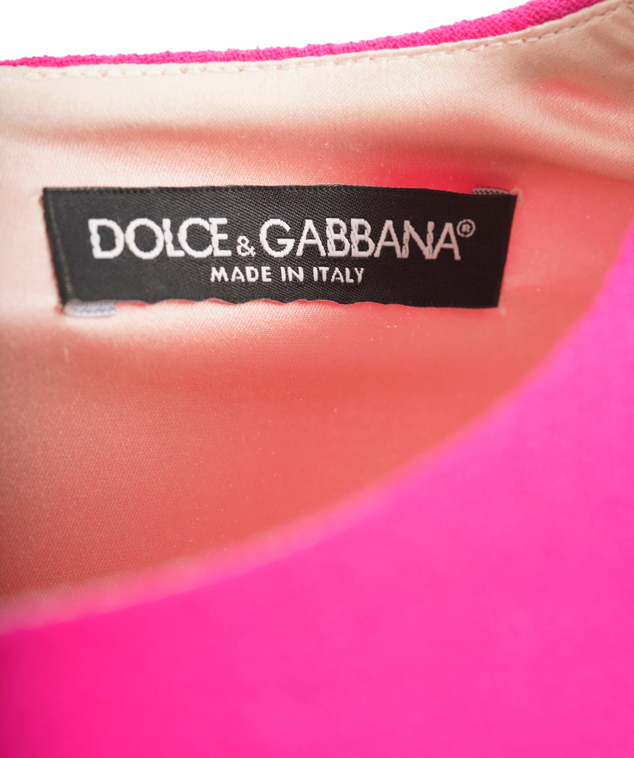 Dolce & Gabbana Dolce and Gabbana pink sequin graphic dress AVC2121