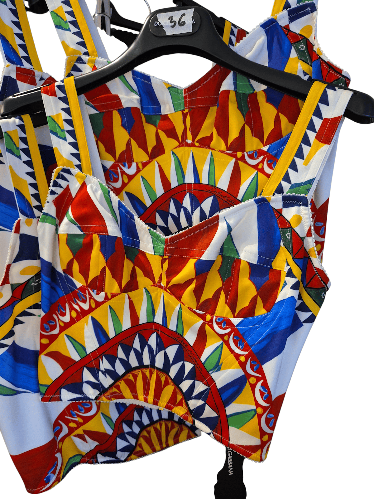 Dolce & Gabbana Dolce & Gabbana Crop top Carretto Print DG3227B