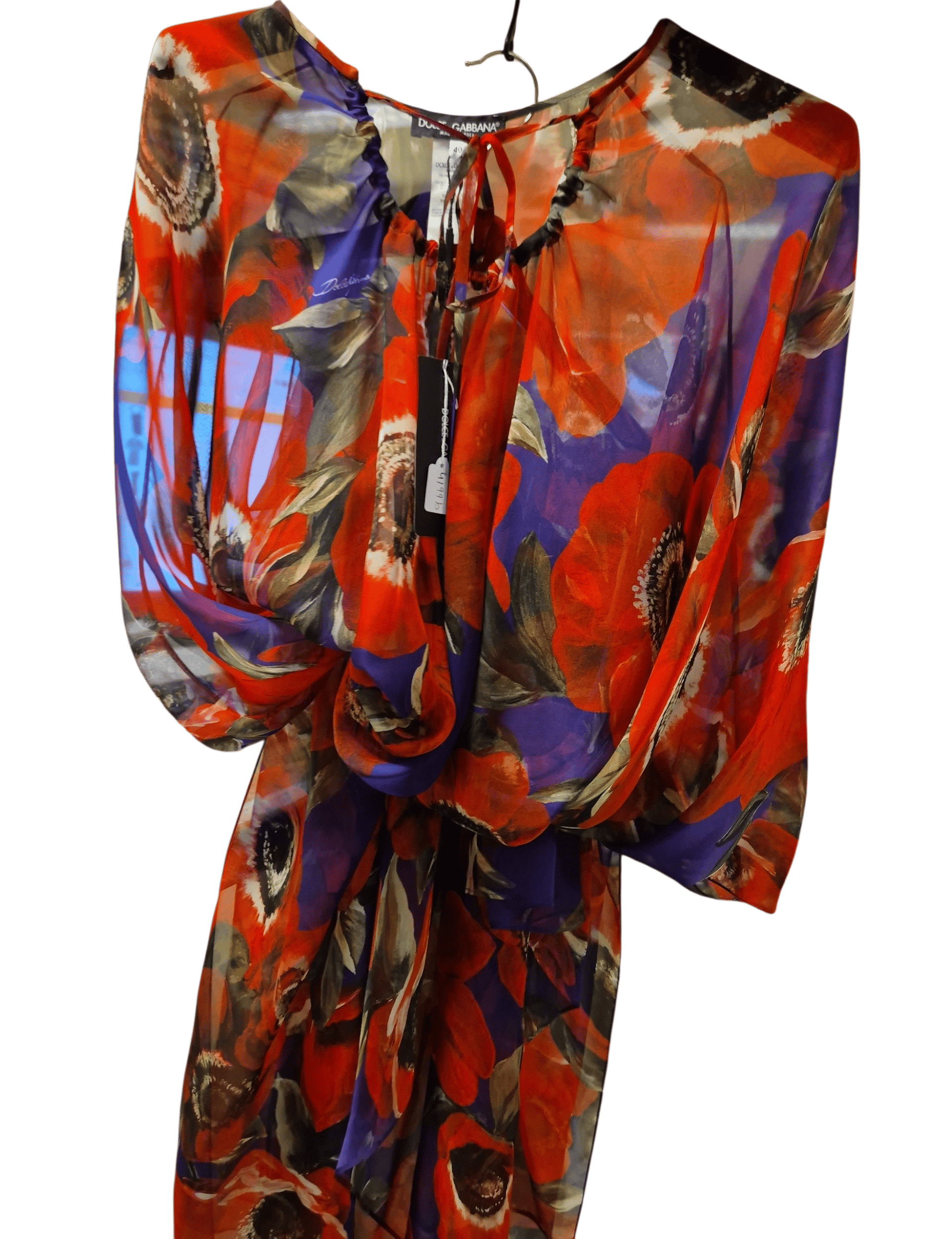 Dolce & Gabbana Dolce & Gabbana Dress purple And Red Floral Design DG4199B