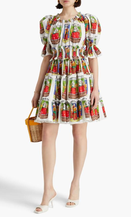 Dolce & Gabbana Dolce & Gabbana Dress Short sleeves Multicolour DG DNA DG4107B