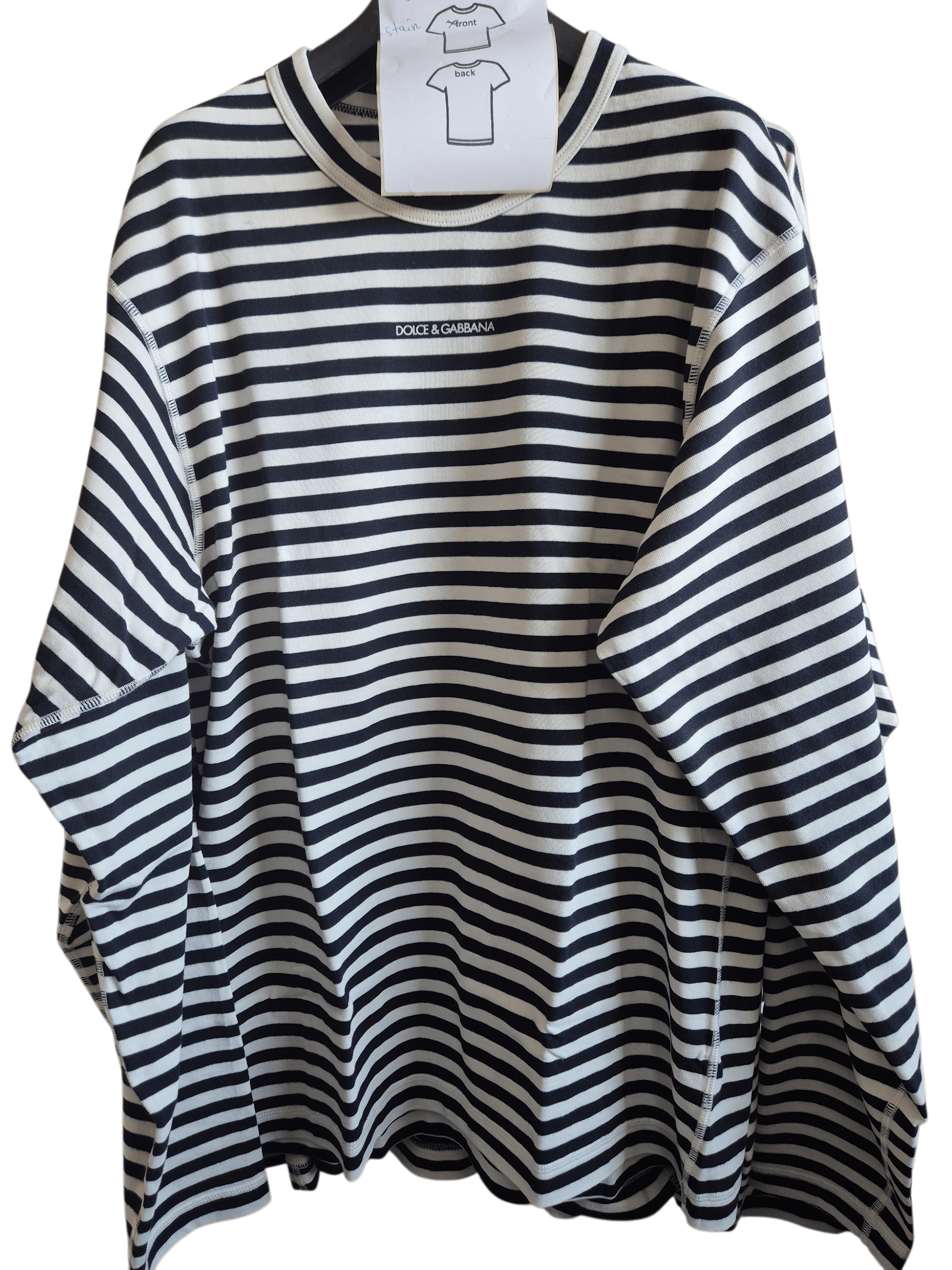 Dolce & Gabbana Dolce & Gabbana T-shirt White And Blue DG DG7288B
