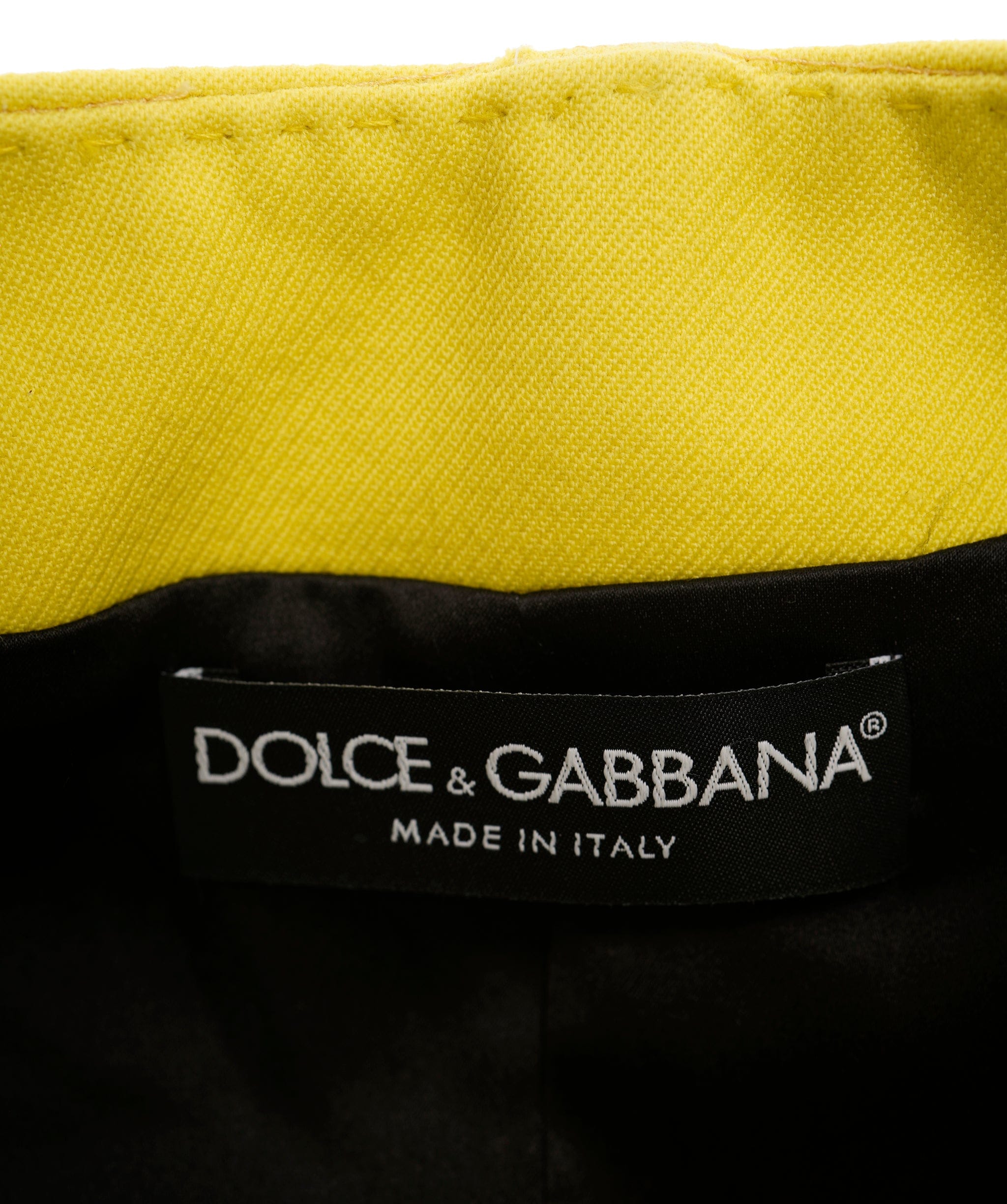 Dolce & Gabbana Jacket yellow neon buttons  5054b