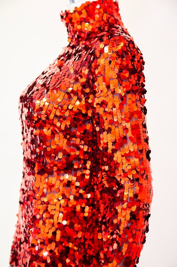 Dolce & Gabbana Dolce & Gabbana L/S Sequin Top Red 14