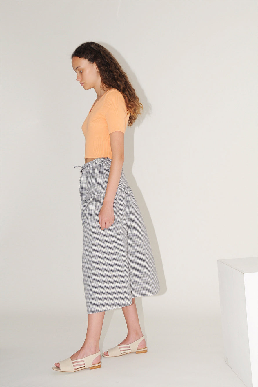 KIMI GINGHAM SKIRT (التنورة)