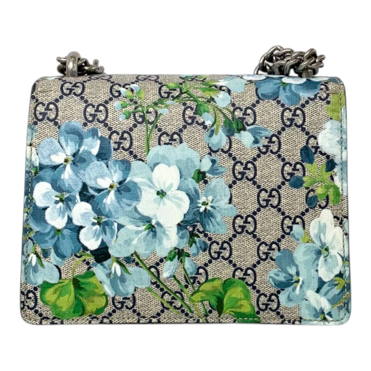 Gucci Dionysus GG Blue Blooms Mini Shoulder Bag