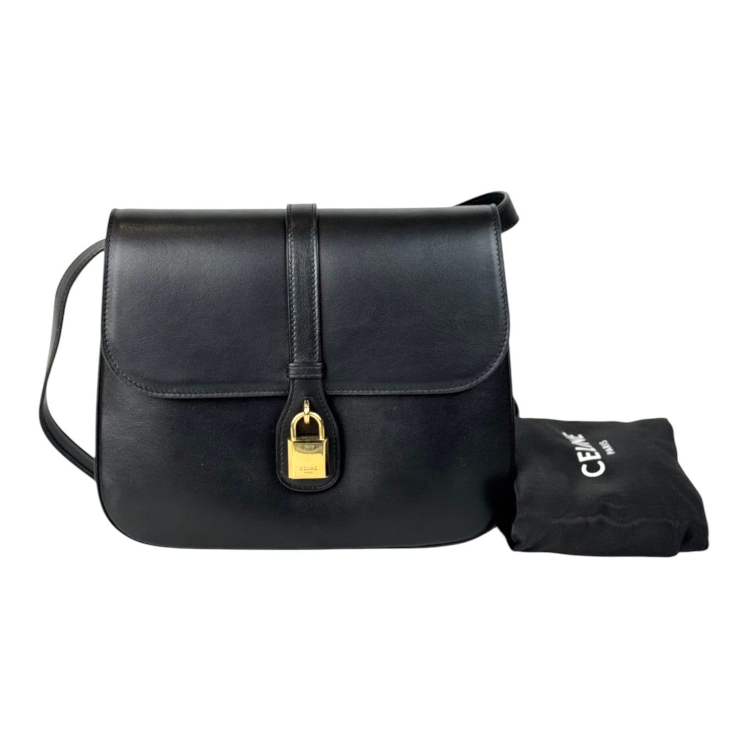 Celine Medium Black Tabou Bag