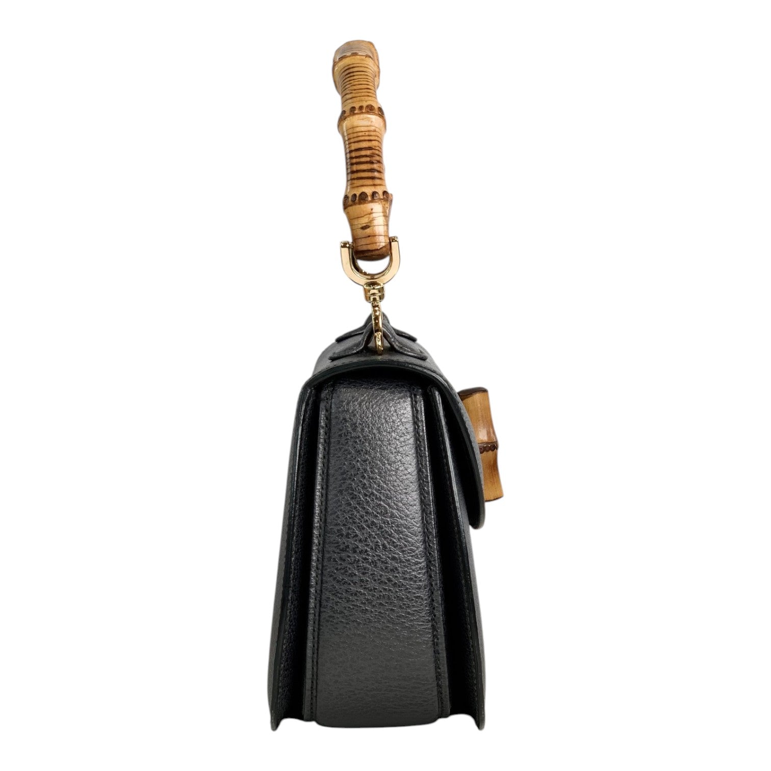 Gucci Small Bamboo 1947 Grey Bag