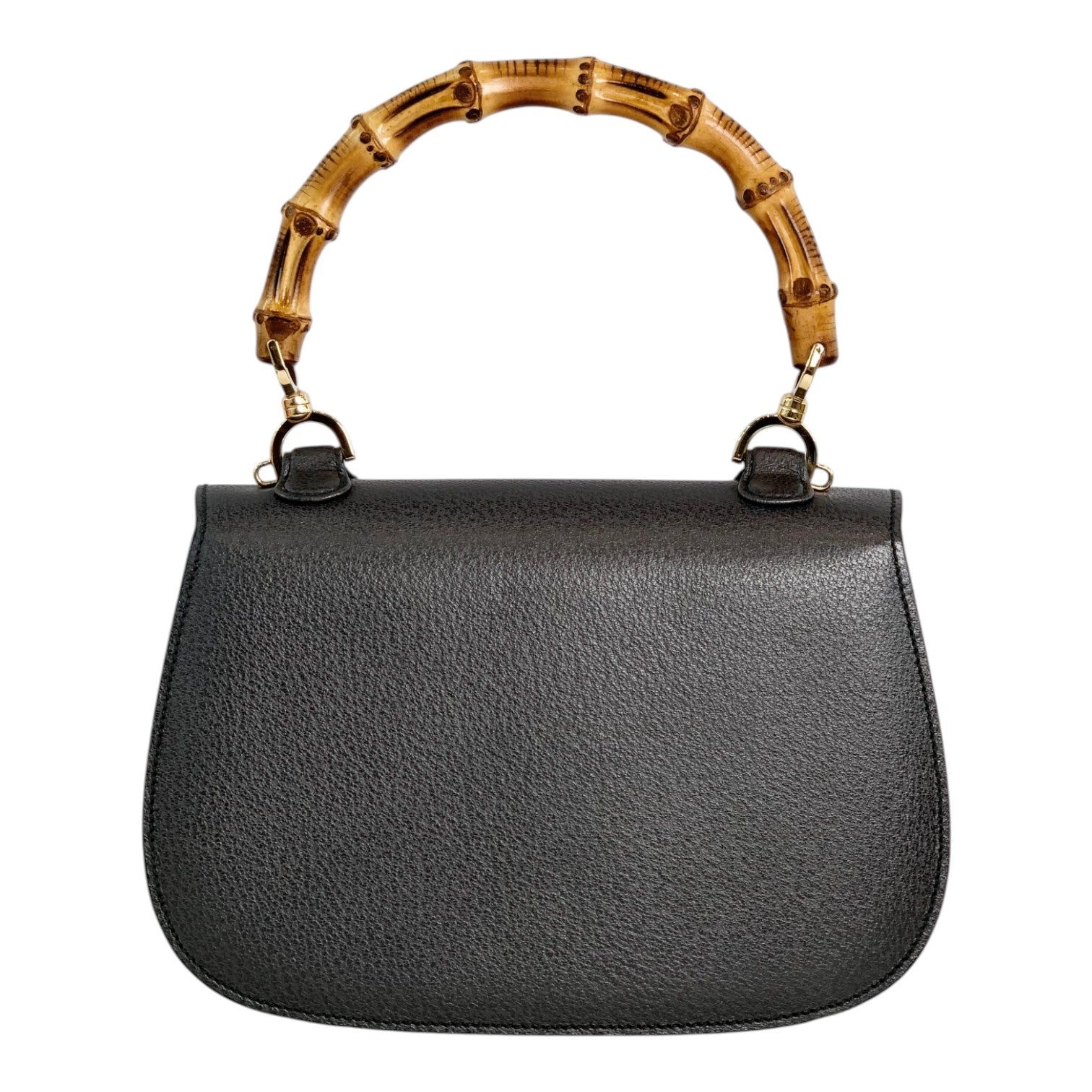 Gucci Small Bamboo 1947 Grey Bag